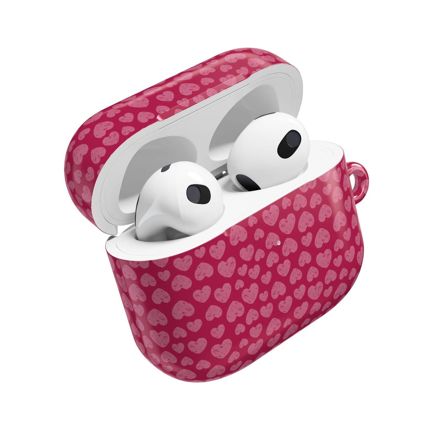 Cute Heart Pattern AirPod Case