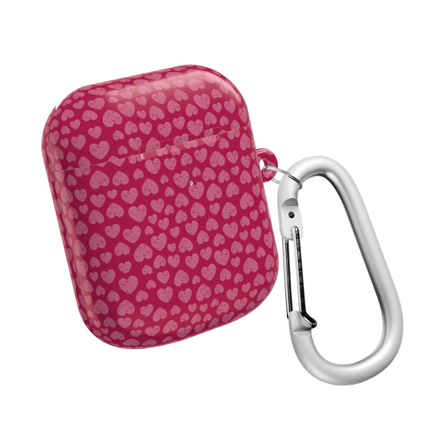 Cute Heart Pattern AirPod Case