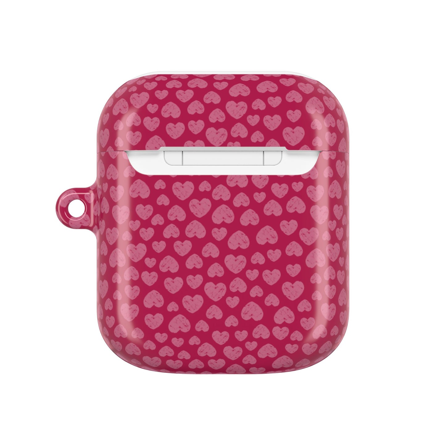 Cute Heart Pattern AirPod Case