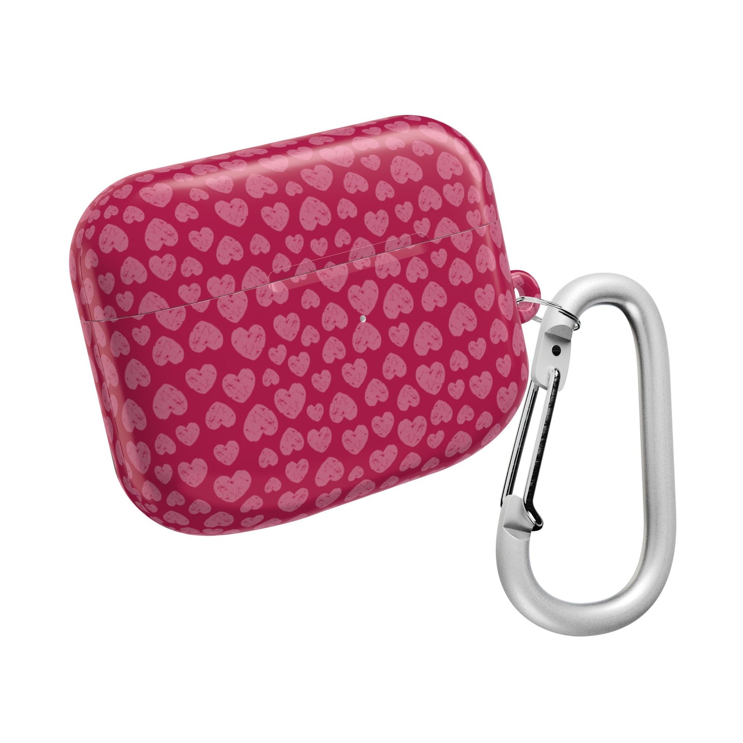 Cute Heart Pattern AirPod Case