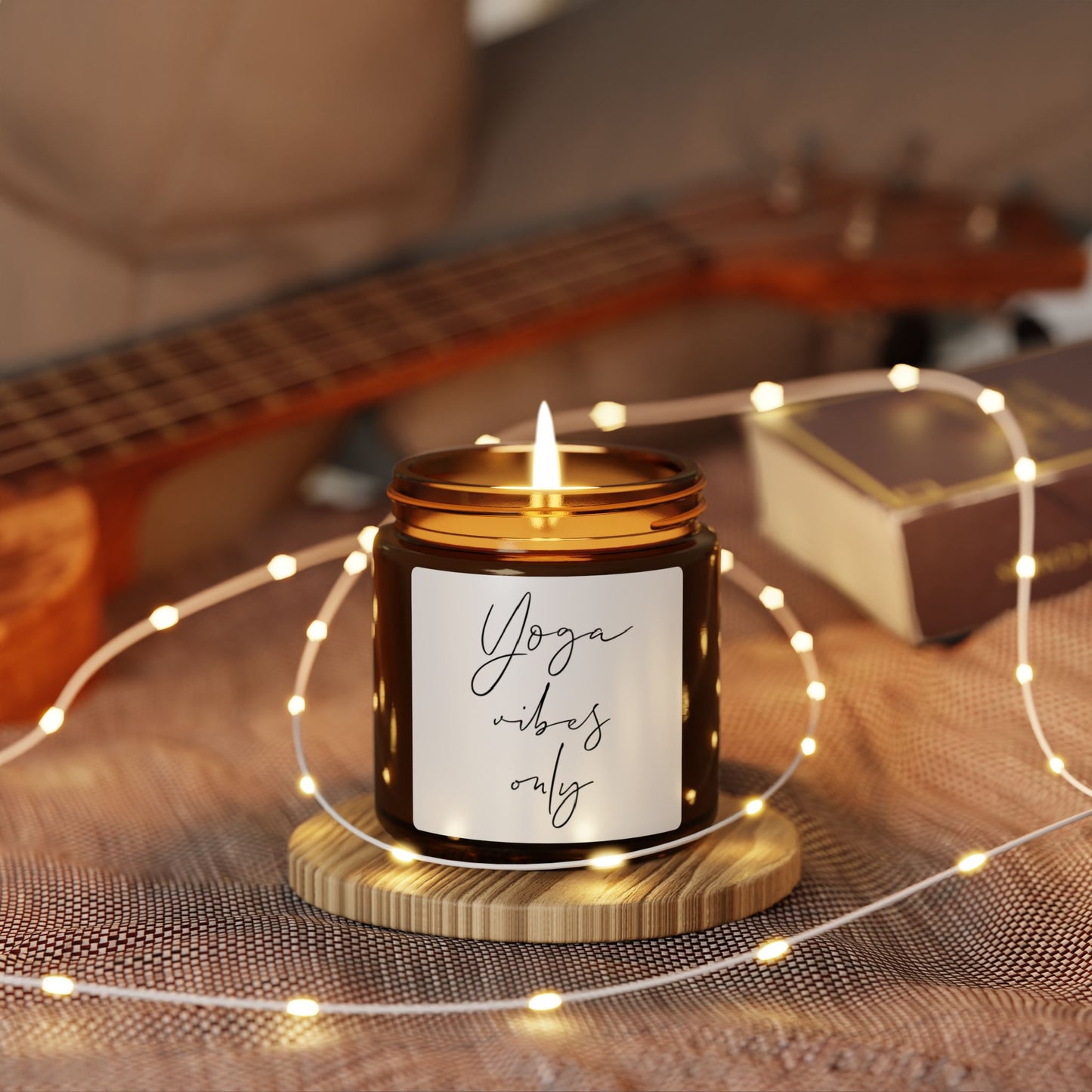Yoga Vibes Only Scented Soy Candle