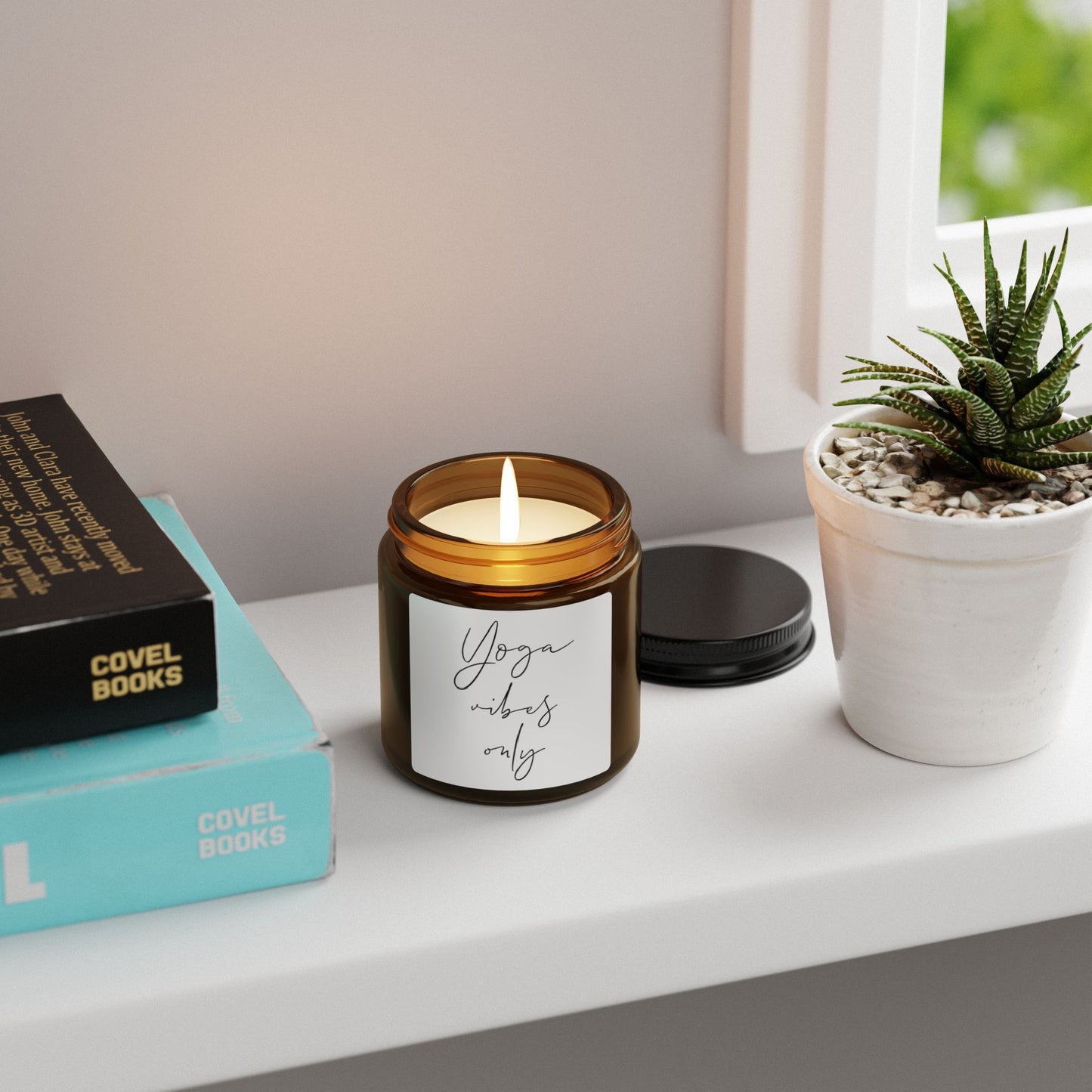 Yoga Vibes Only Scented Soy Candle