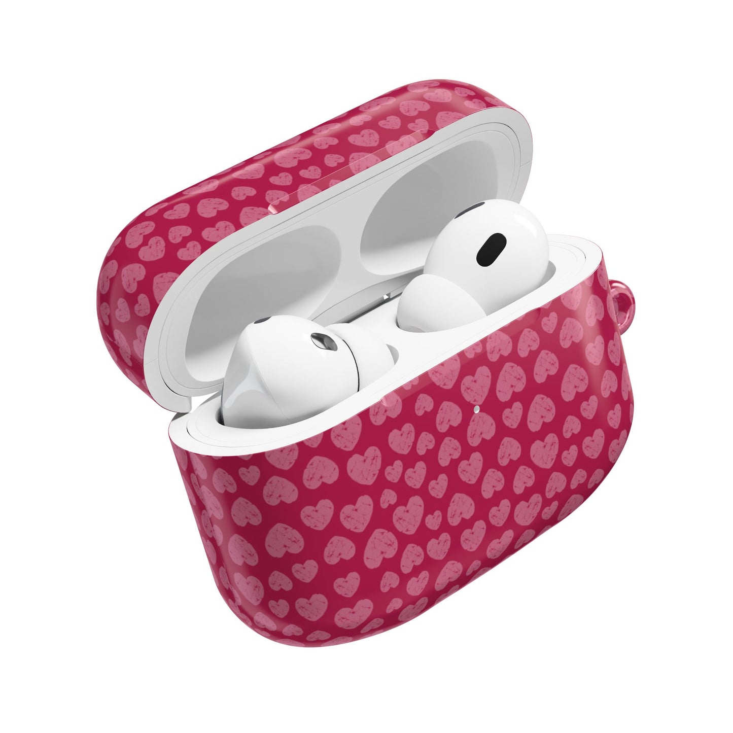 Cute Heart Pattern AirPod Case