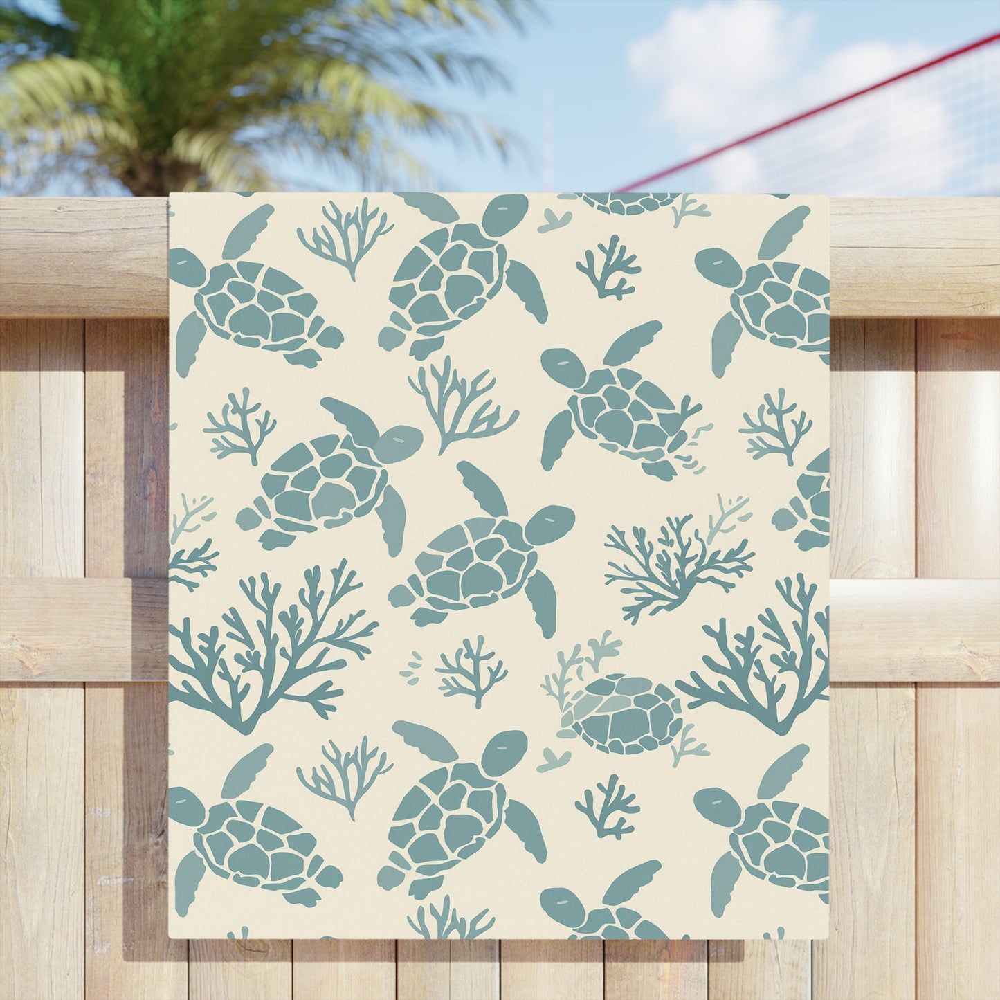 Eco Friendly Turtle Beach Towel