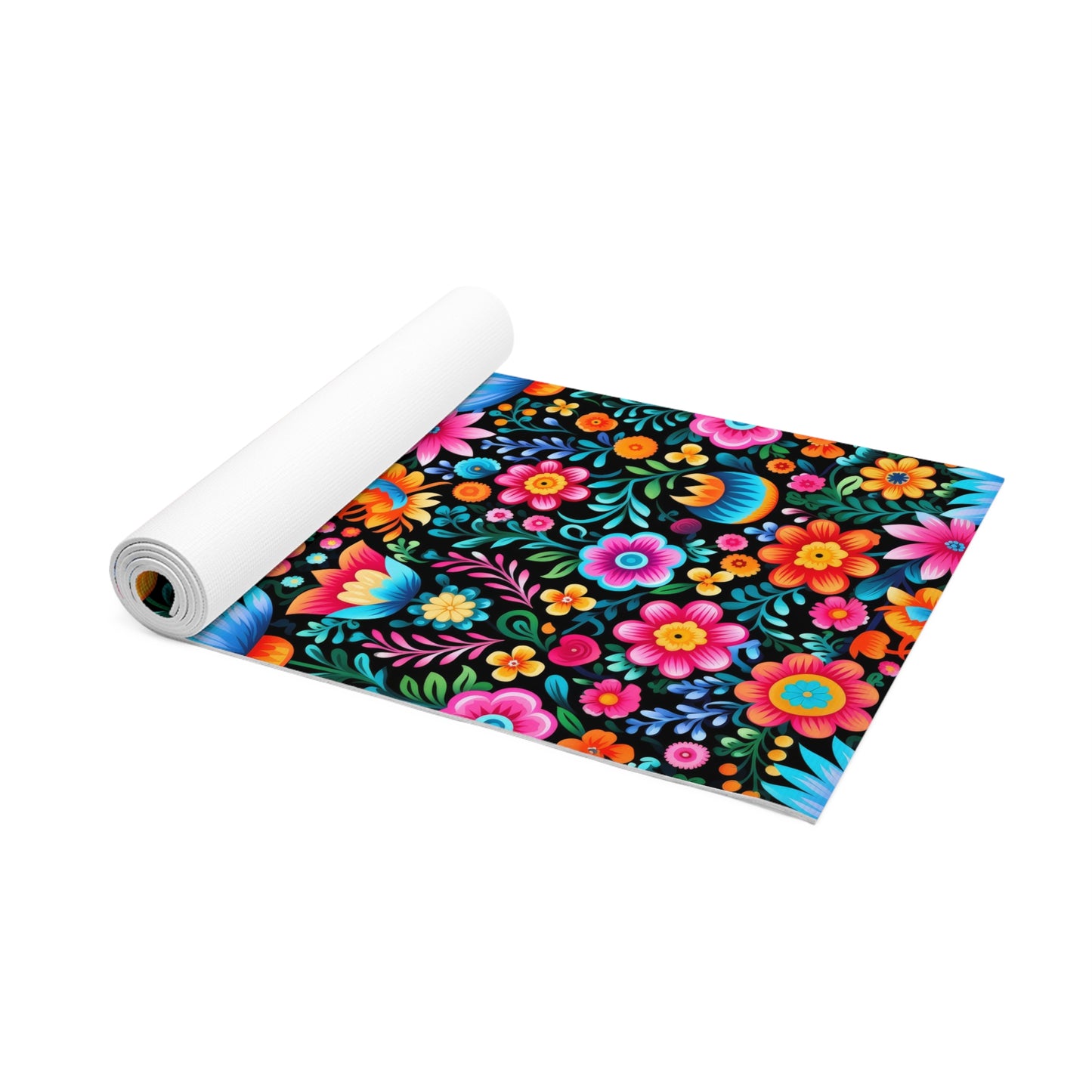 Vibrant Non-Slip Exercise Mat for Yoga